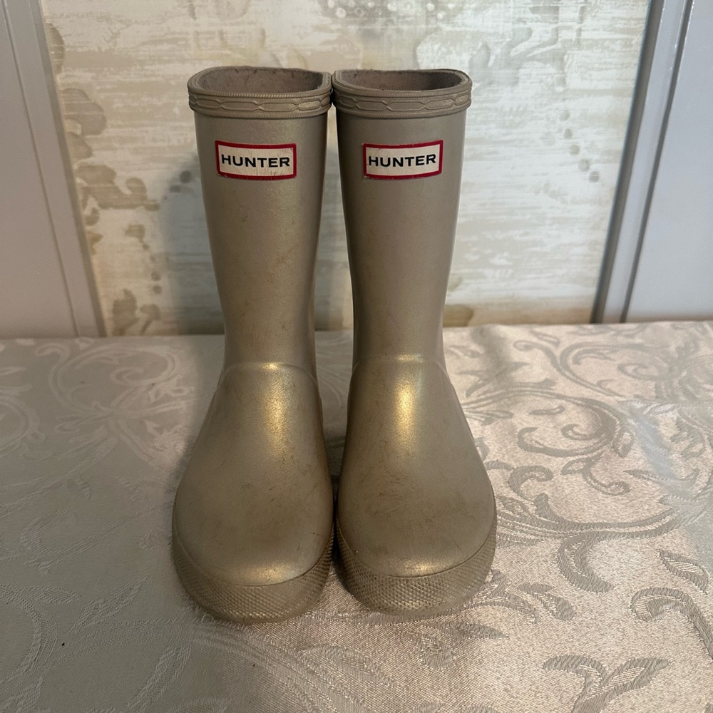 Hunter Nebula Gold Boots